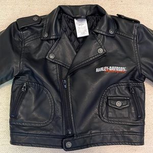 Harley Davidson faux leather 2T jacket